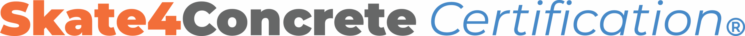 Skate4Concrete Certification Logo Skate4Concrete Certification Logo